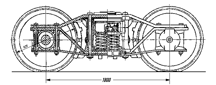 Diamond-Drehgestell, Y 11 M, 1964