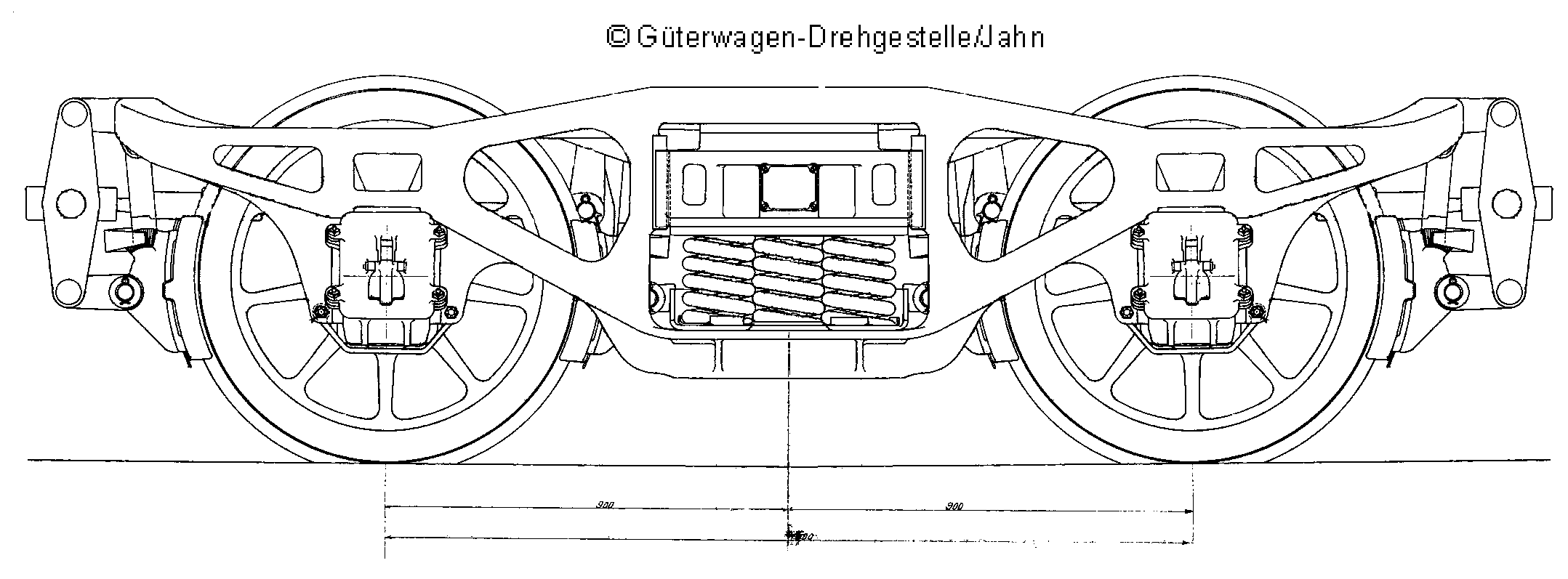 SNCF Bauart Y 5; Skizze: Hermann Jahn auf Grundlage einer Zeichnung aus der Sammlung Francis Albert
