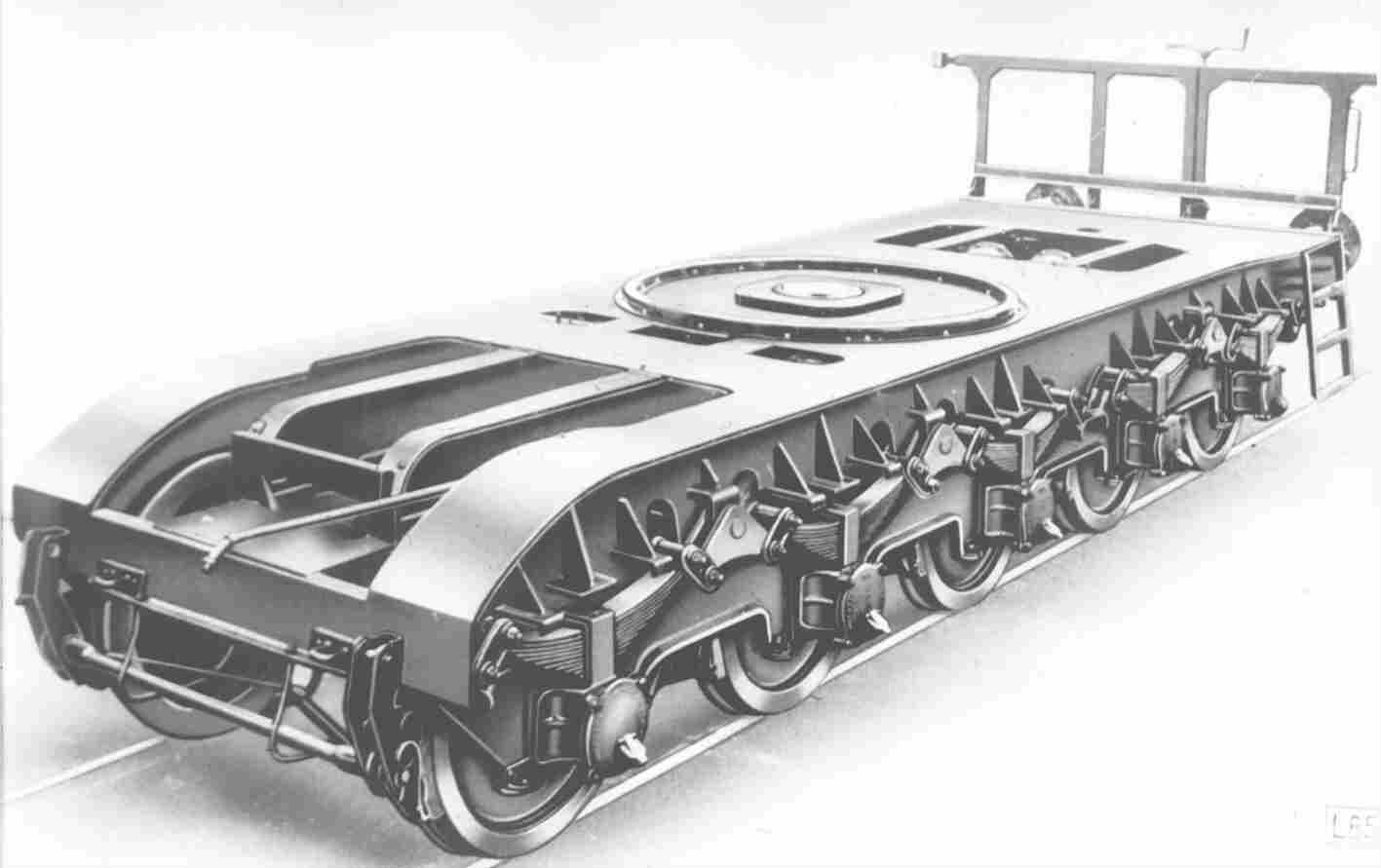 5-achs. Drehgestell für SSt, 140 t - 5m/13, Bild 7