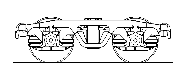 Talbot DRRS für 22,5 t Radsatzlast, Skizze